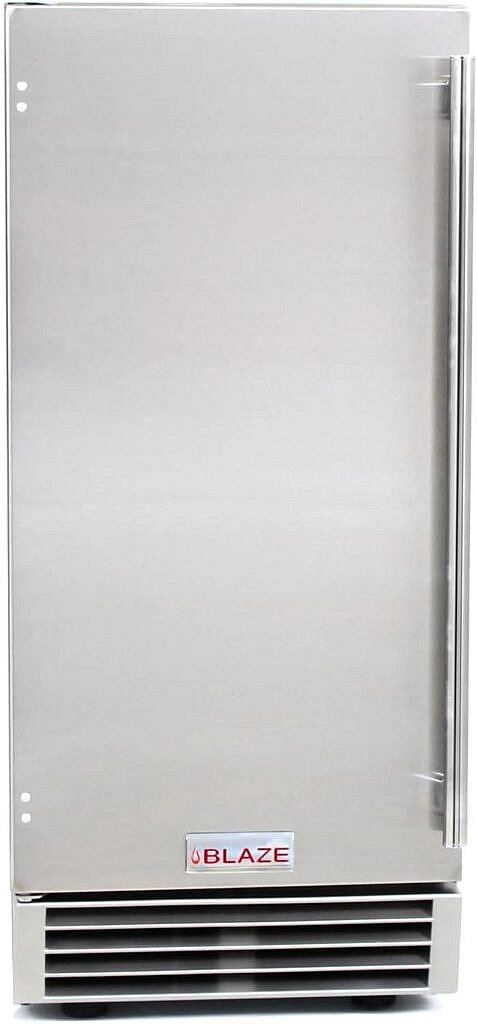 Blaze 50 Lb. 15-Inch Outdoor Rated Ice Maker with Gravity Drain - BLZ-ICEMKR-50GR